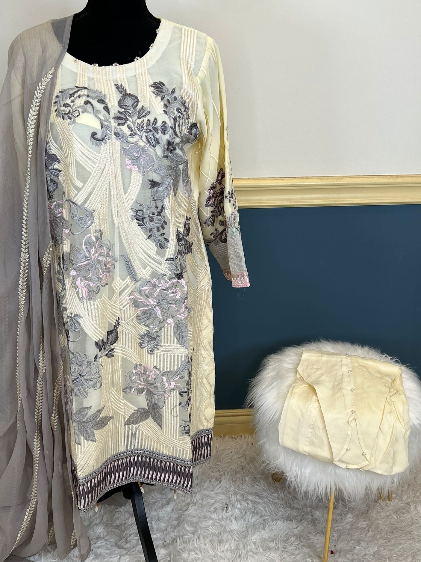 Pakistani Embroidered Party wear Ready To Ship