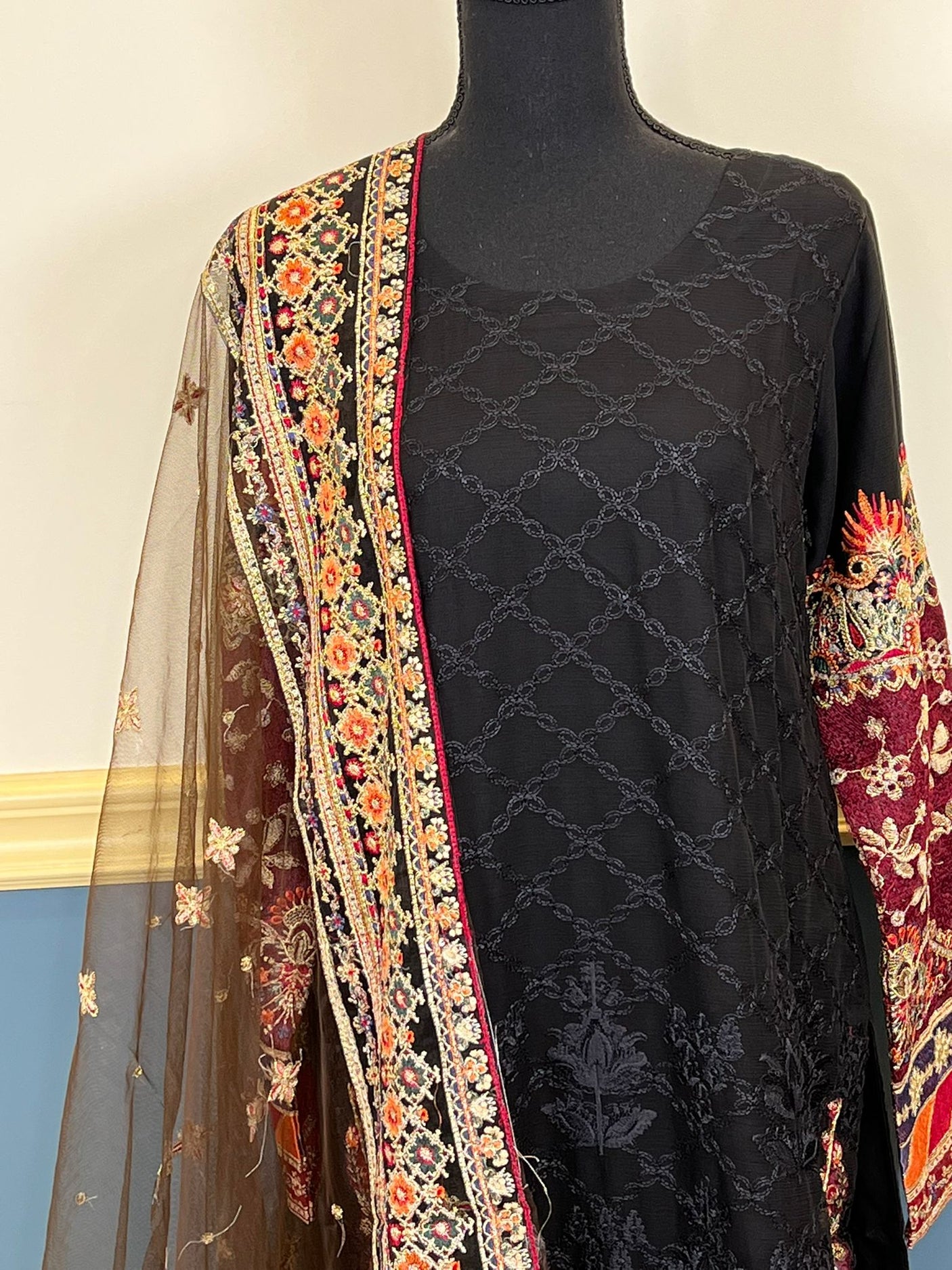 Pakistani Embroidered Party wear Ready To Ship