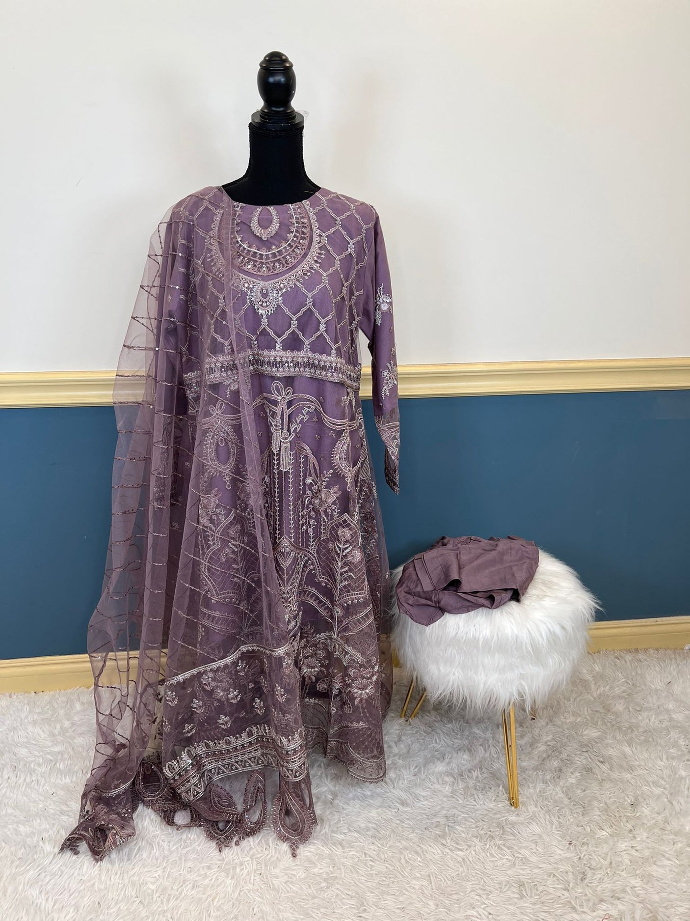 Pakistani Embroidered Party wear Ready To Ship