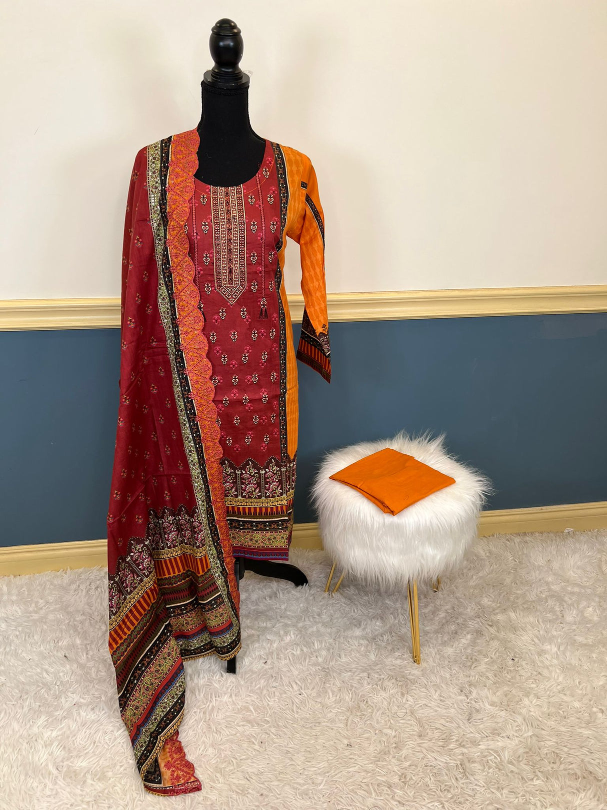 Bin Saeed original embroidered lawn Collection