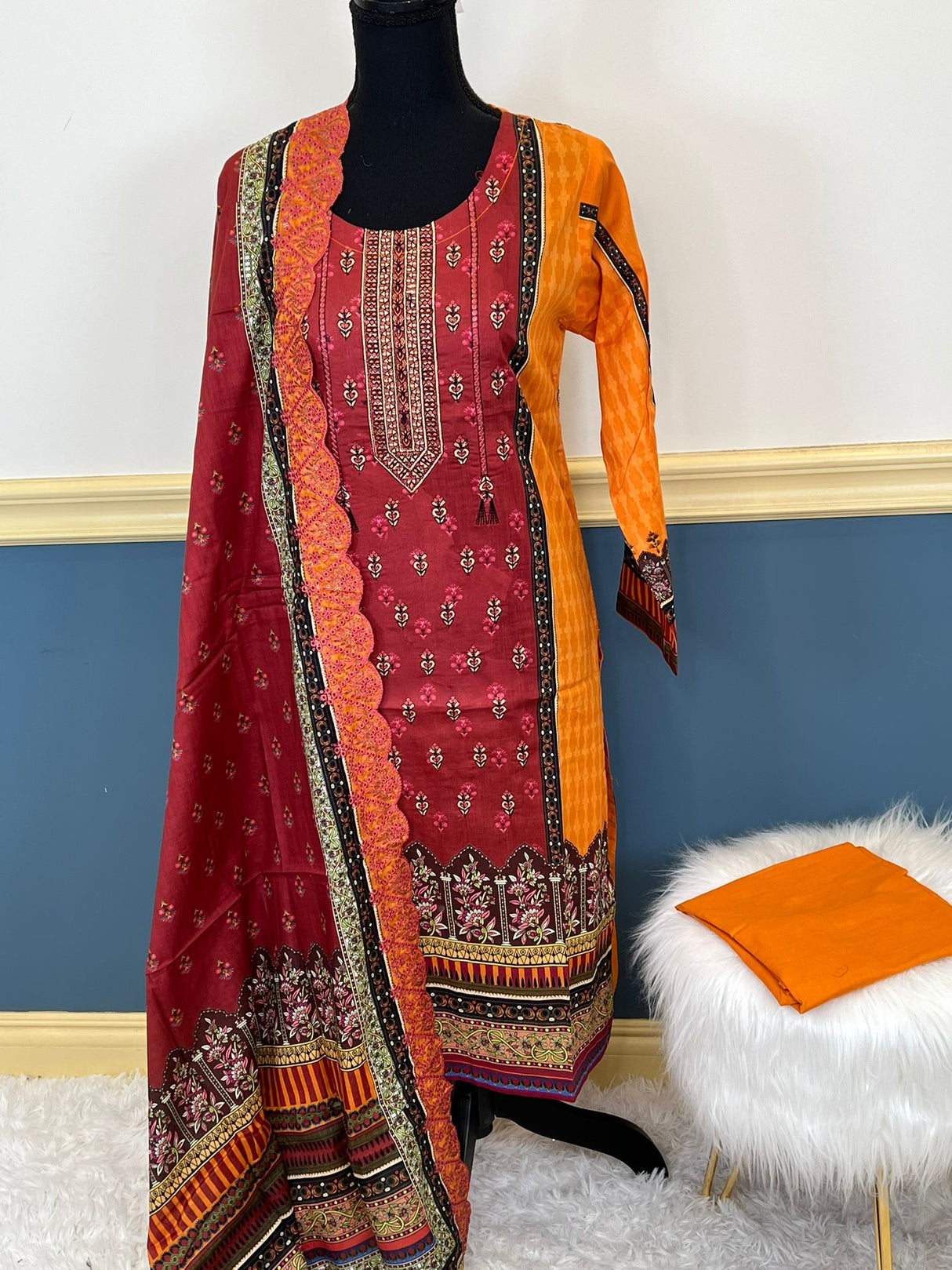 Bin Saeed original embroidered lawn Collection