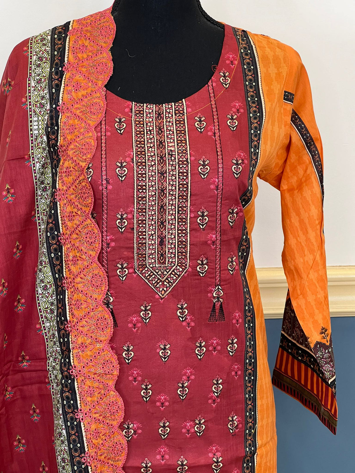 Bin Saeed original embroidered lawn Collection