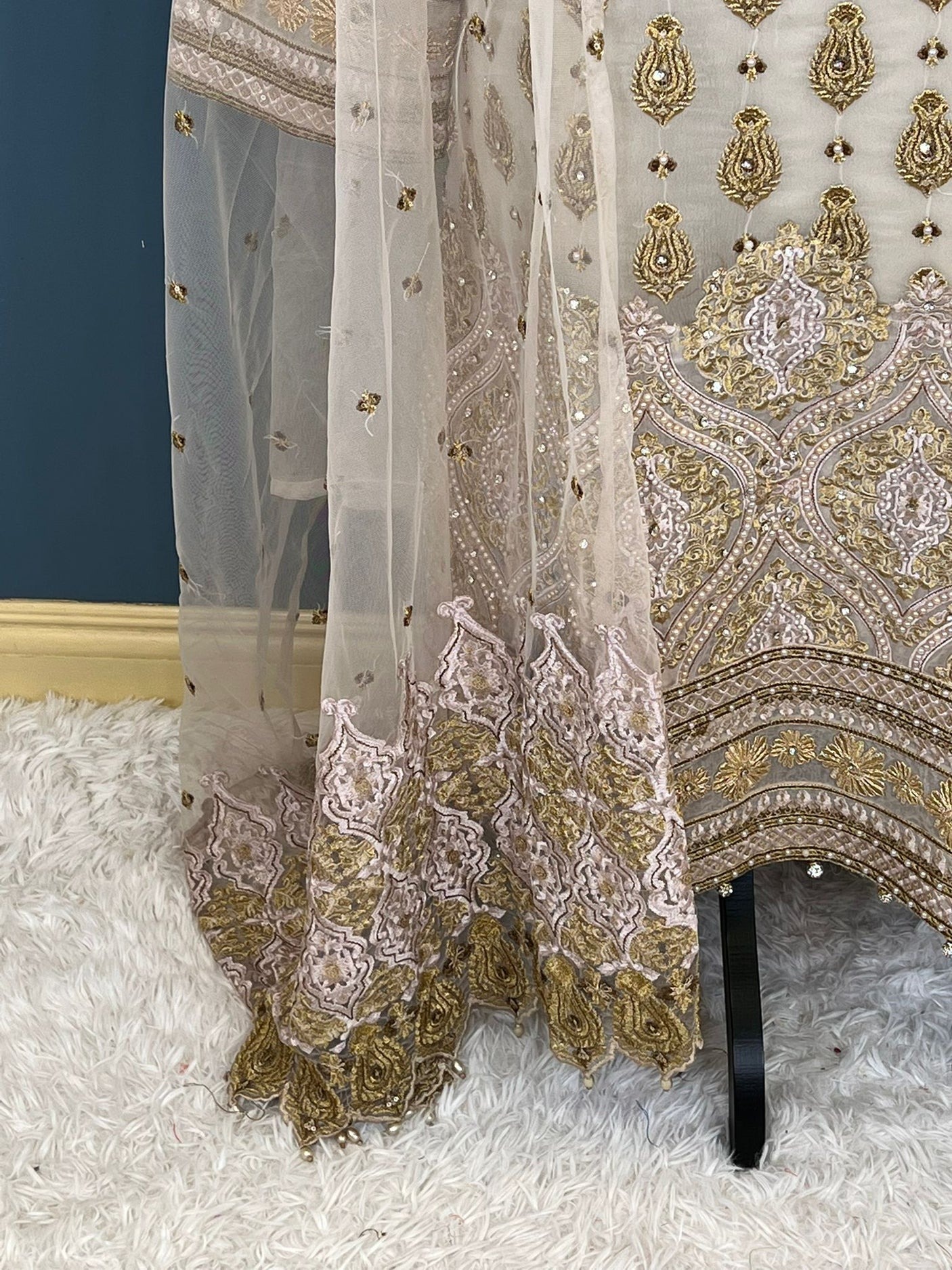 Pakistani Embroidered Luxury Party wear Ready To Ship