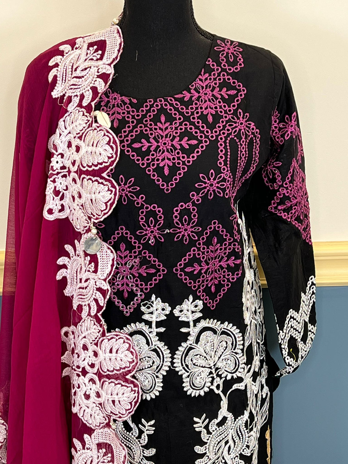 Luxury Embroidered lawn Ready To Ship