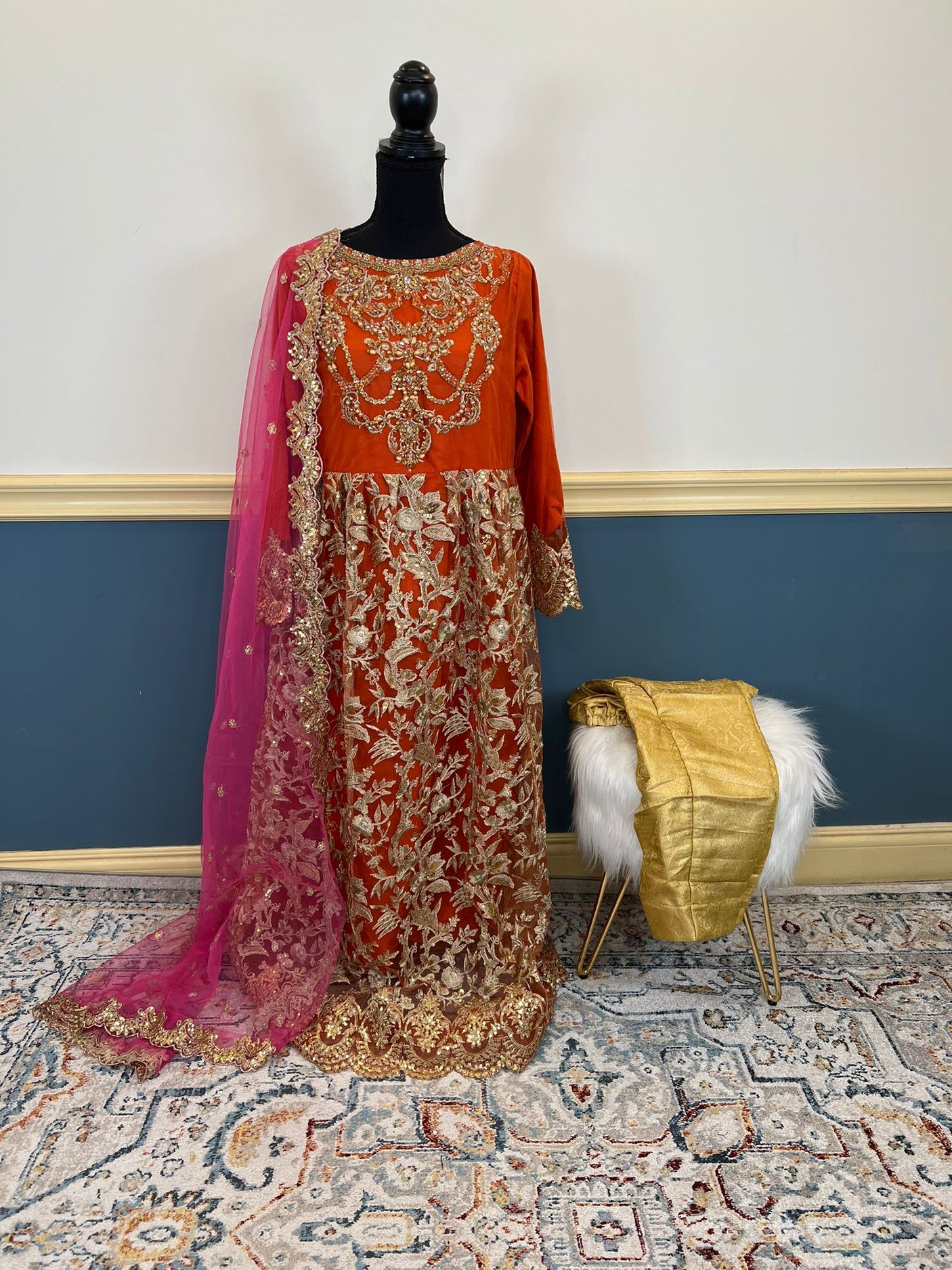 Pakistani Embroidered Luxury Chiffon Party wear Ready To Ship