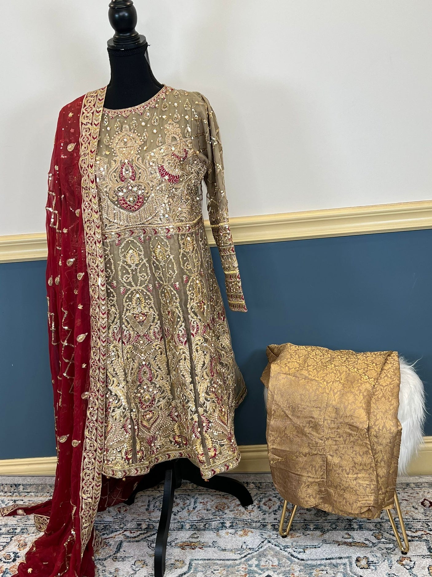 Pakistani Embroidered Luxury Chiffon Party wear Ready To Ship