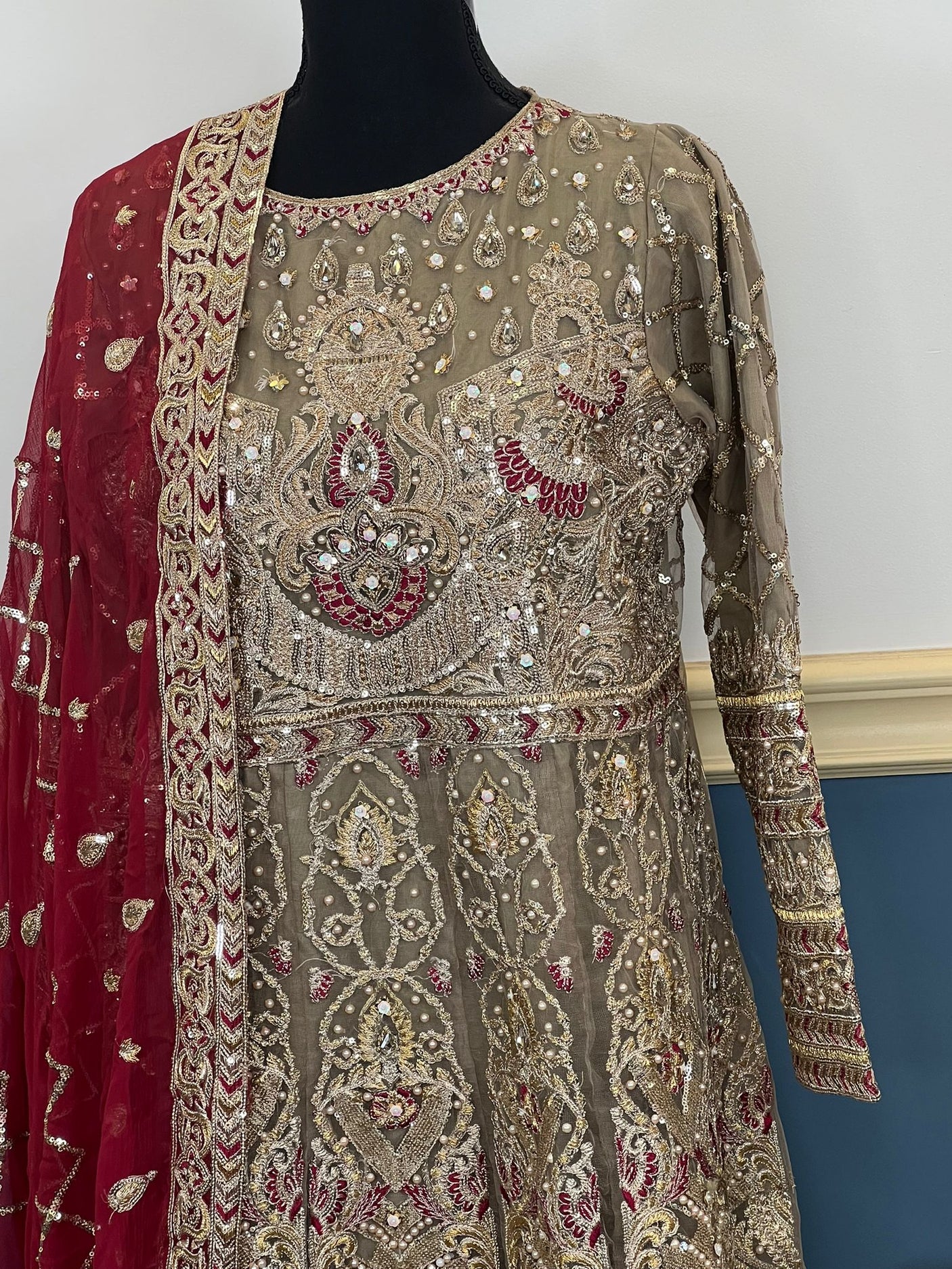 Pakistani Embroidered Luxury Chiffon Party wear Ready To Ship