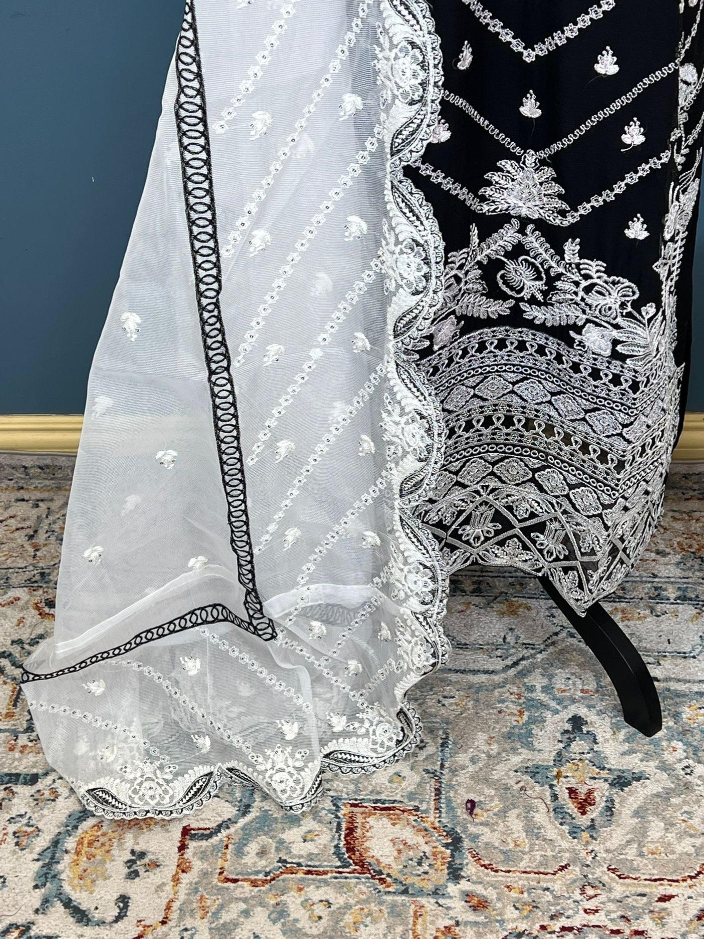 Pakistani Embroidered Luxury Party wear Ready To Ship