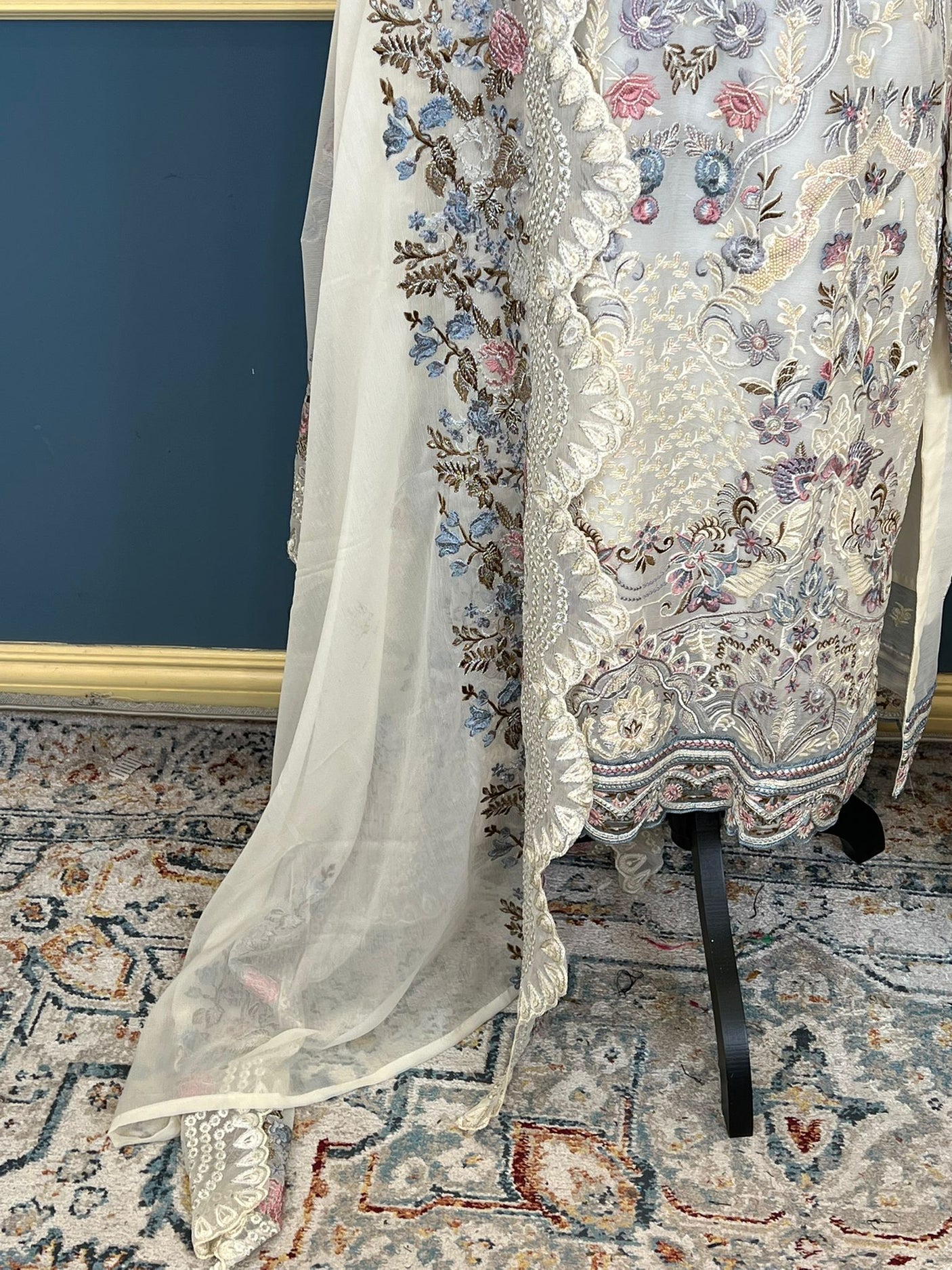 Pakistani Embroidered Luxury Party wear Ready To Ship