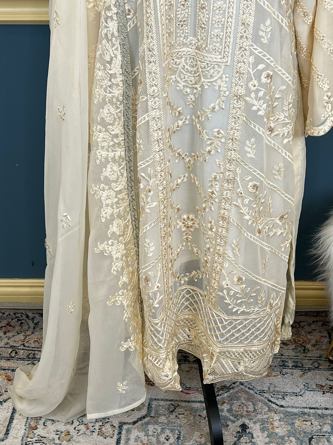 Pakistani Embroidered Luxury Party wear Ready To Ship