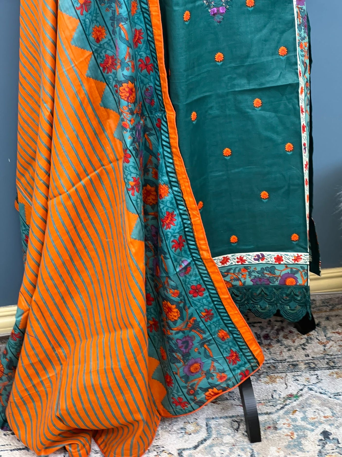 Pakistani Embroidered Lawn ready to ship