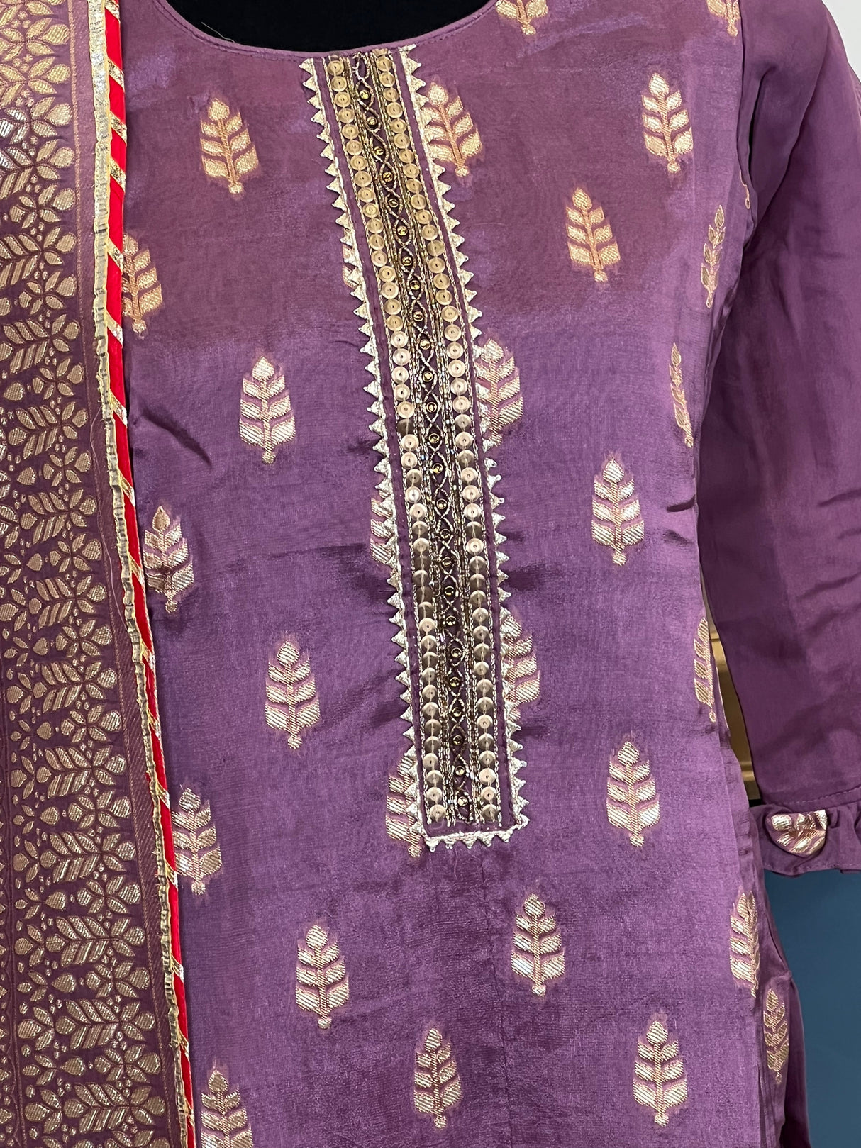 Khaddi Georgette Salwar Kamiz Ready To Ship