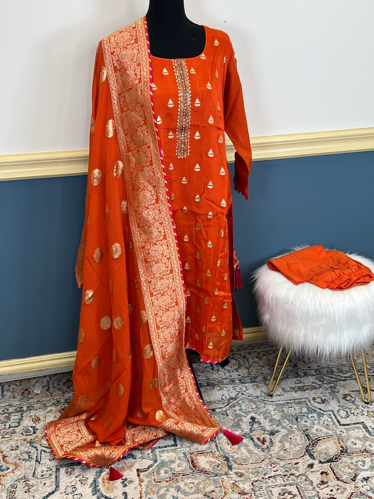 Khaddi Georgette Salwar Kamiz Ready To Ship