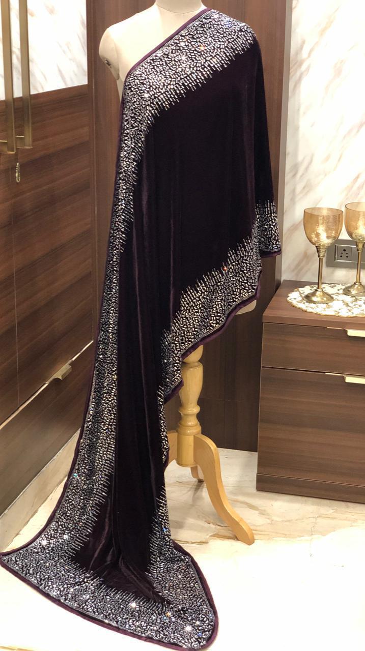 Designer Velvet Stoles