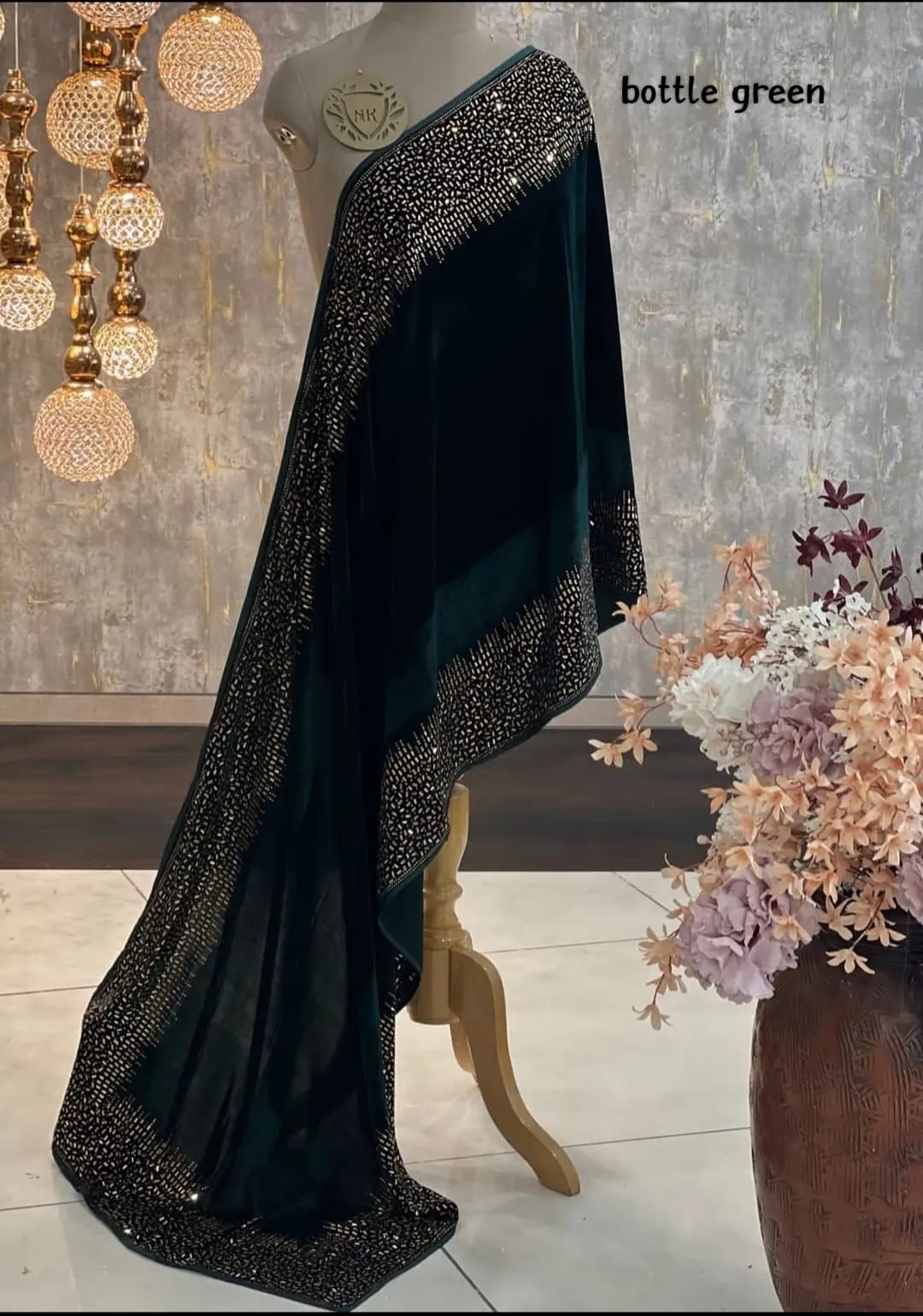 Designer Velvet Stoles