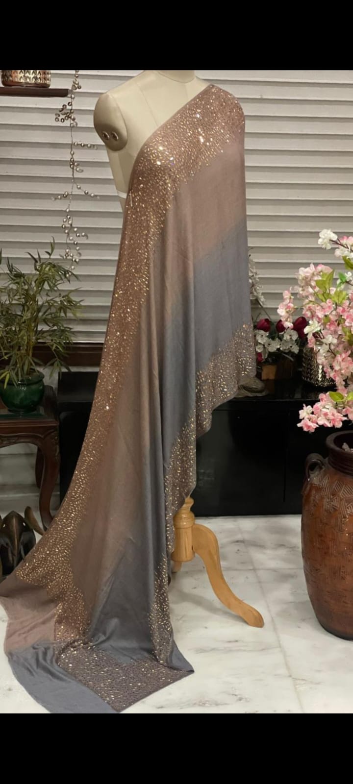 Designer Velvet Stoles