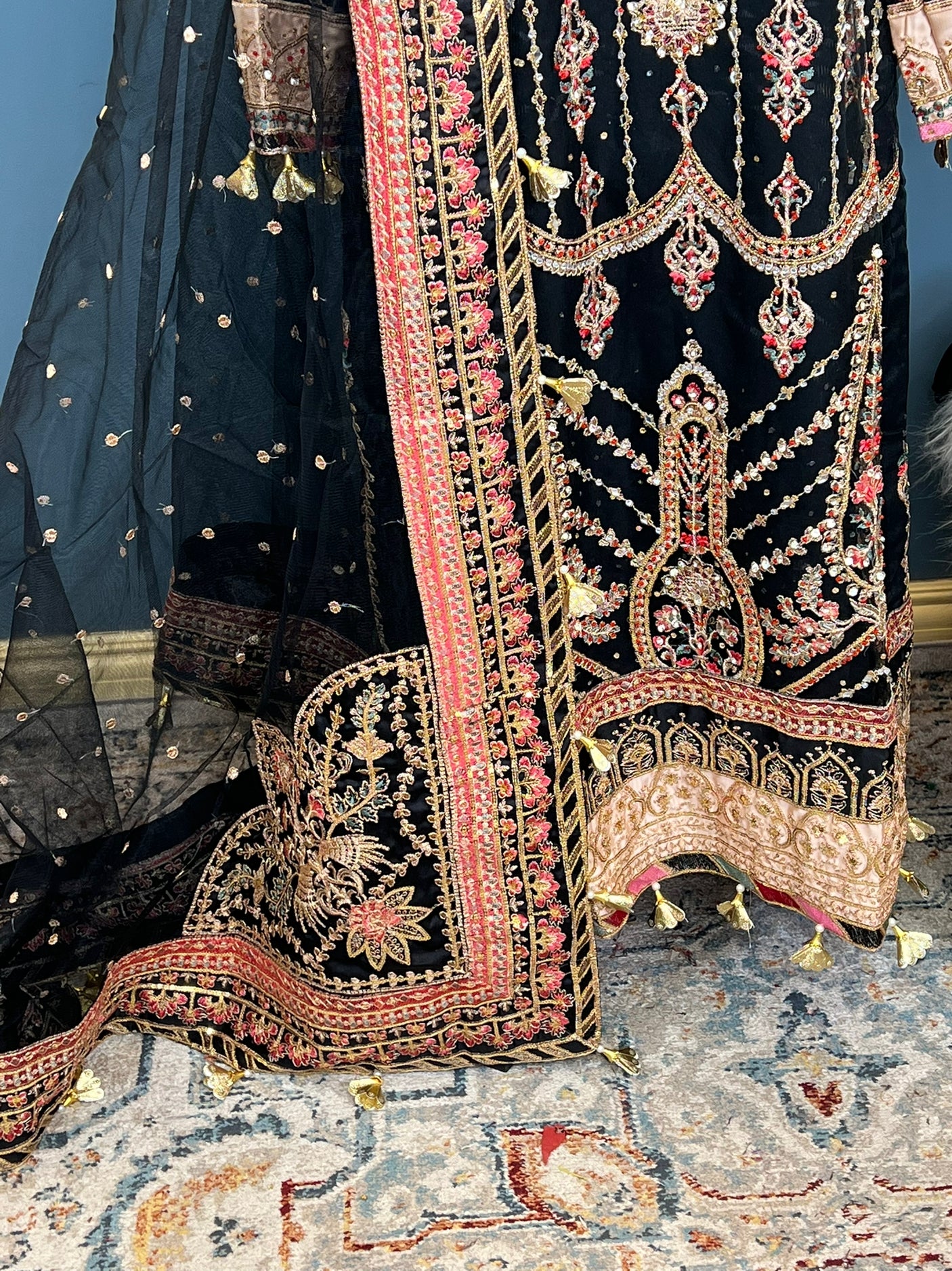 Pakistani Embroidered Luxury Party wear Ready To Ship