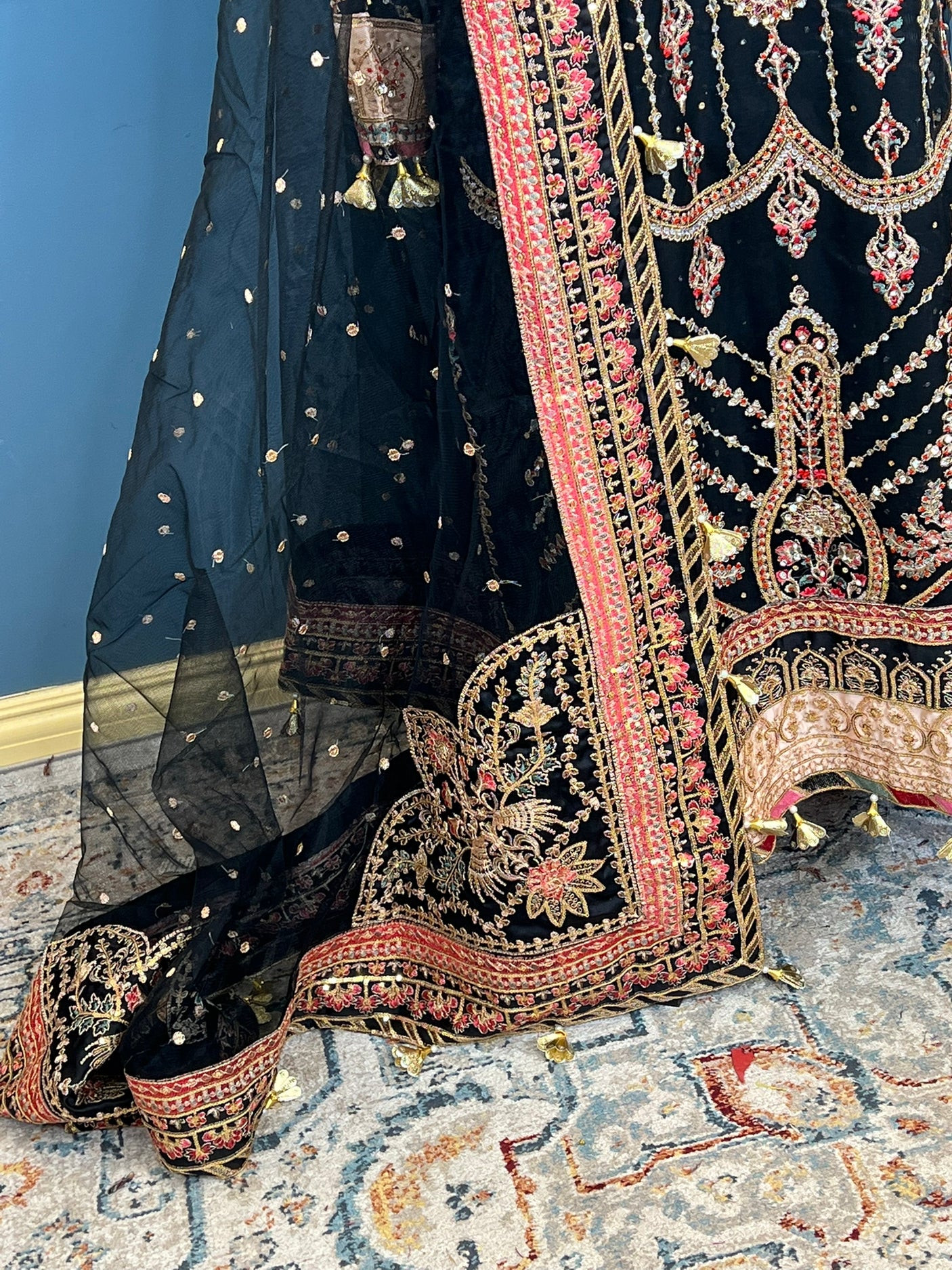 Pakistani Embroidered Luxury Party wear Ready To Ship
