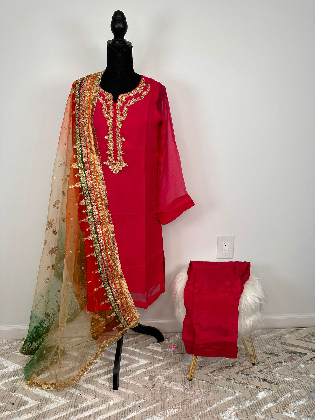 Original Agha Noor- 3pcs Eid Collection 100% Original