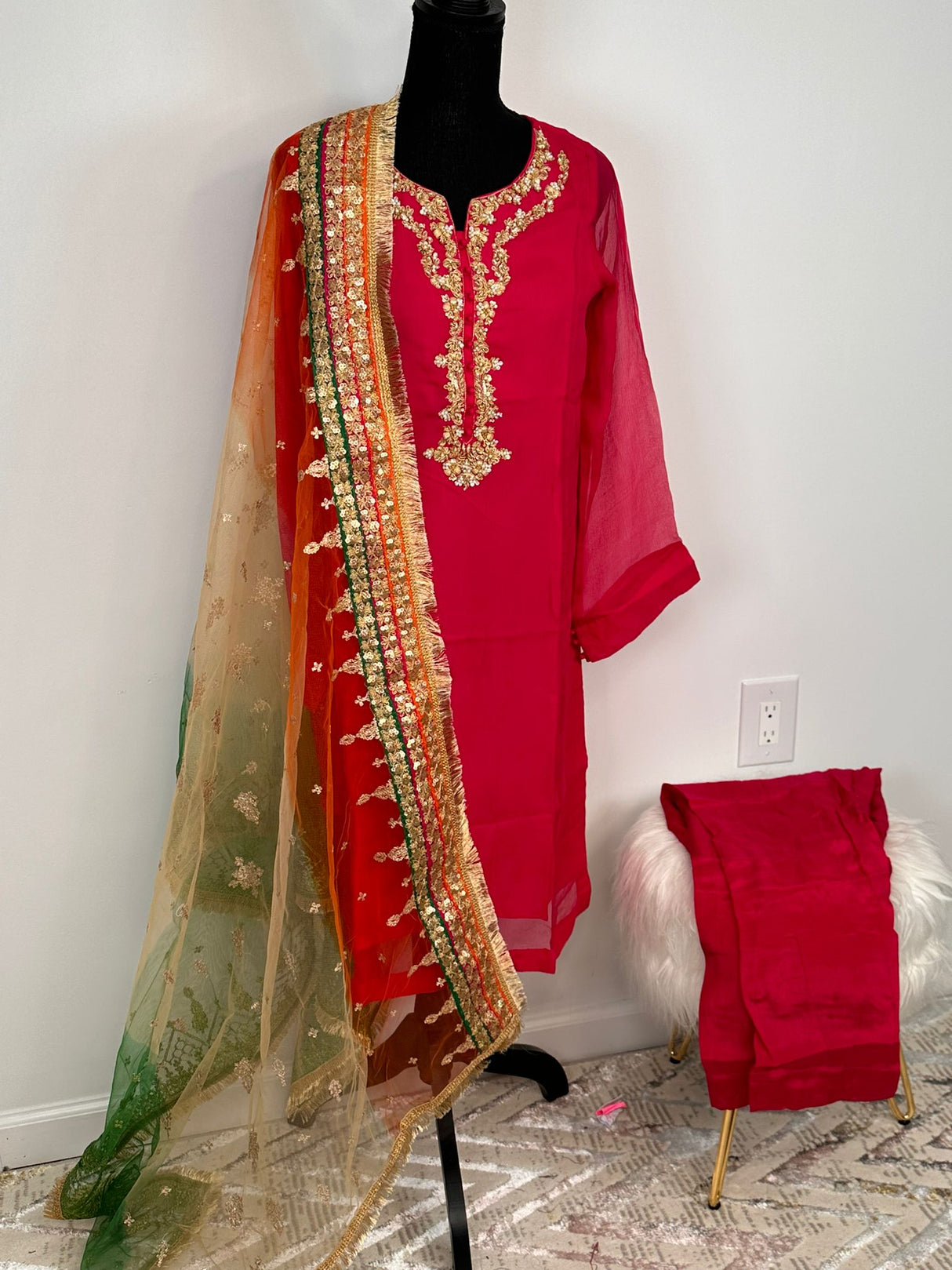 Original Agha Noor- 3pcs Eid Collection 100% Original