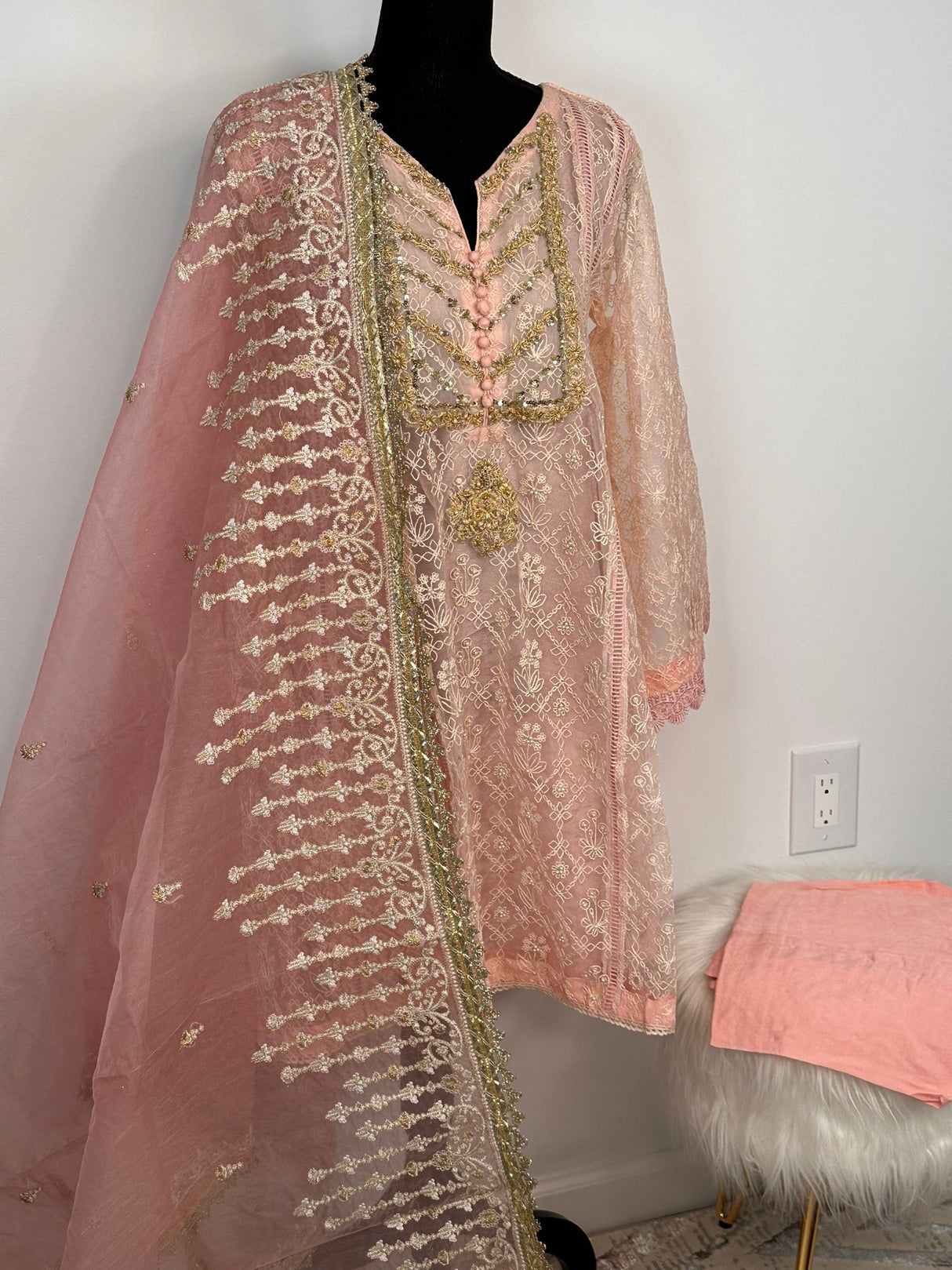 Original Agha Noor- 3pcs Eid Collection 100% Original