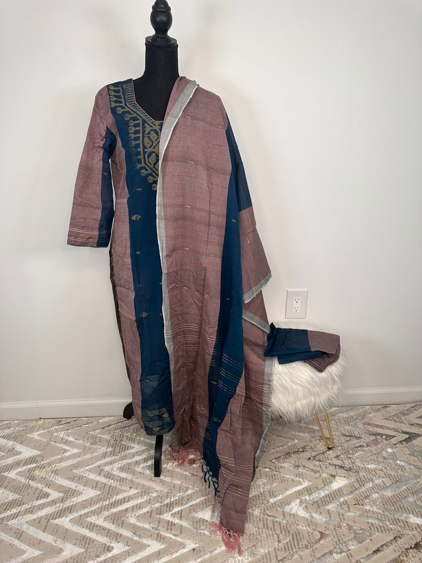 Pure Handloom Dhakai Jamdani