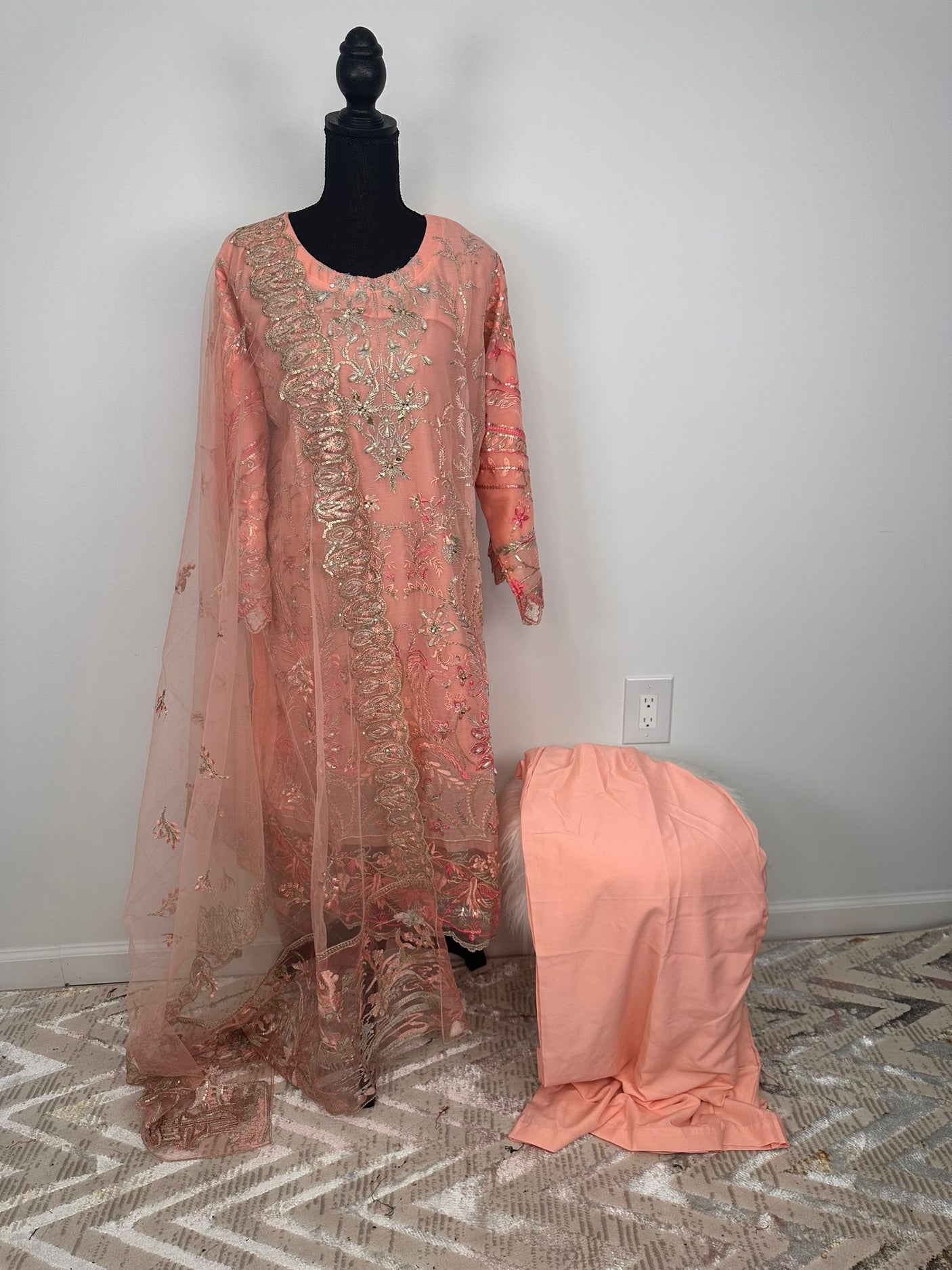 Pakistani Embroidered Party wear Ready To Ship