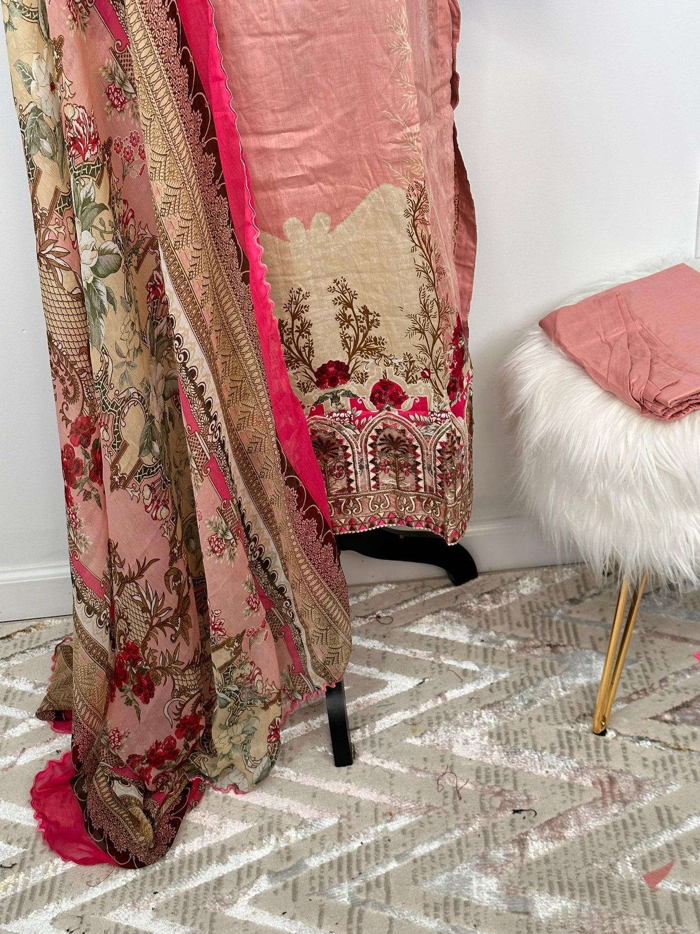 Pakistani Embroidered Lawn ready to ship