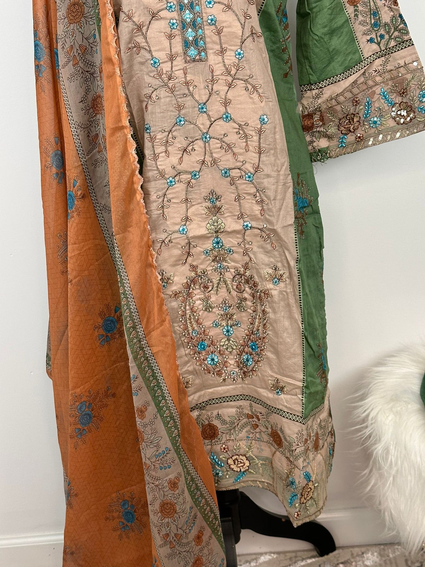 Pakistani Embroidered Lawn ready to ship