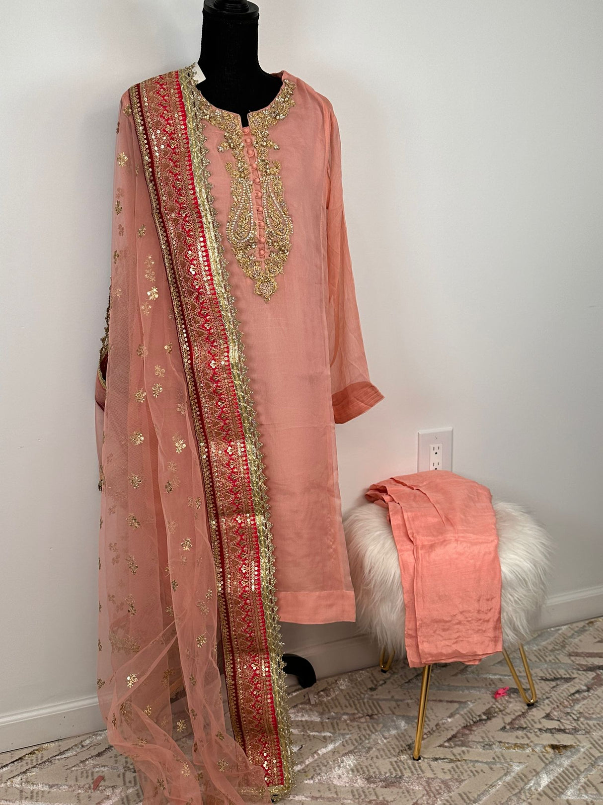 Original Agha Noor- 3pcs Eid Collection 100% Original