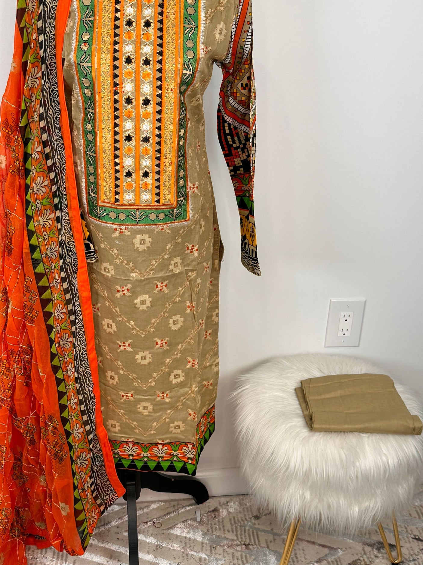 Pakistani Embroidered Lawn ready to ship