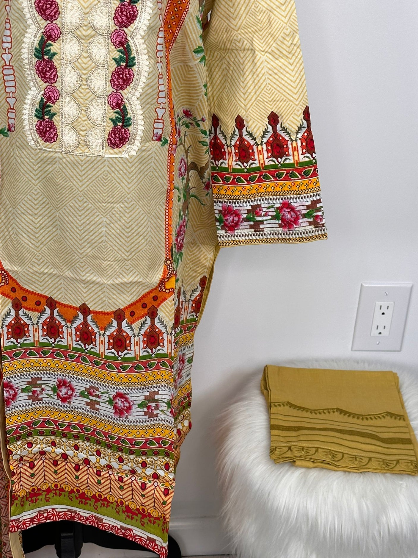 Pakistani Embroidered Lawn ready to ship