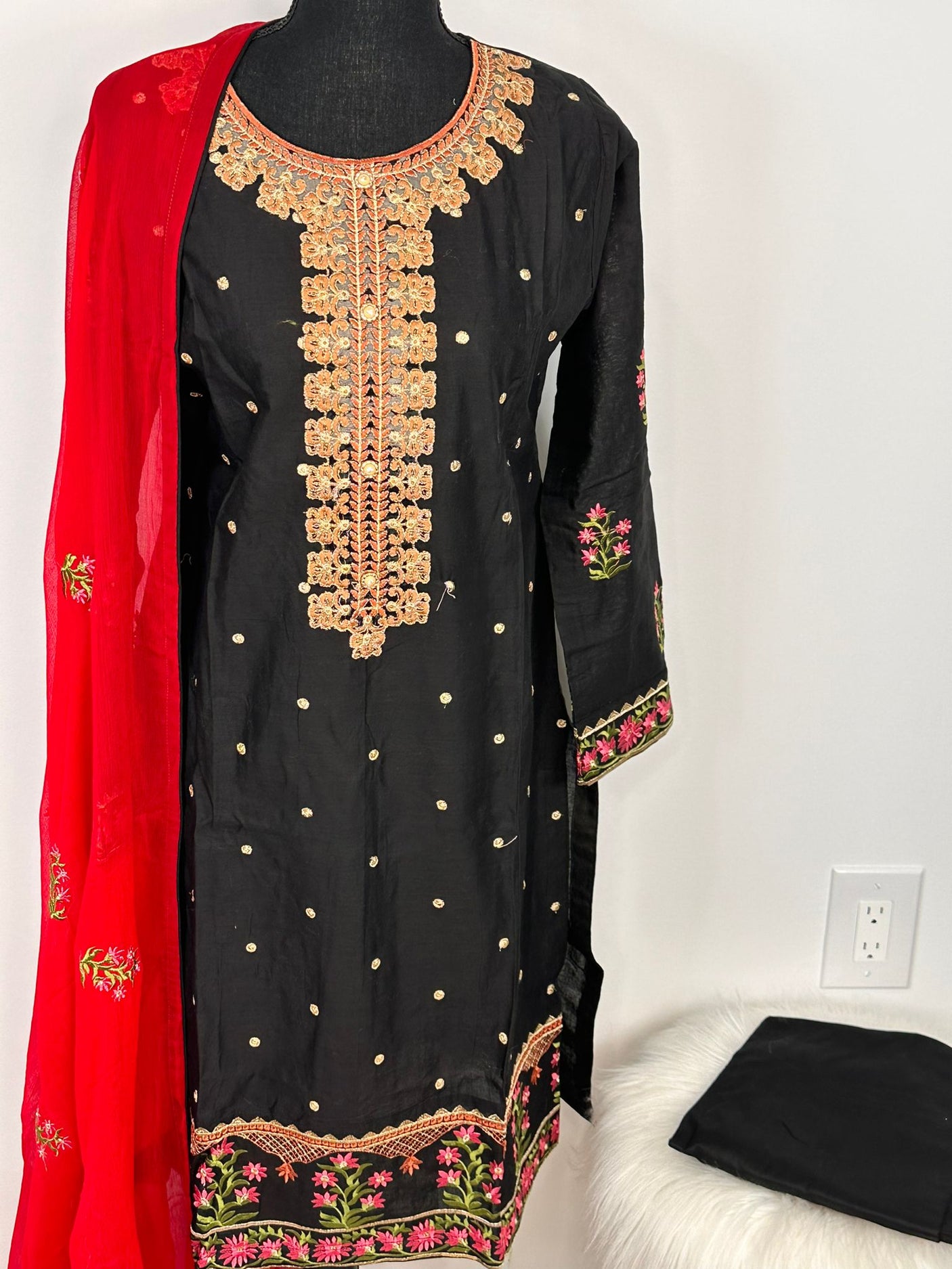 Pakistani Embroidered Luxury Lawn ready to ship