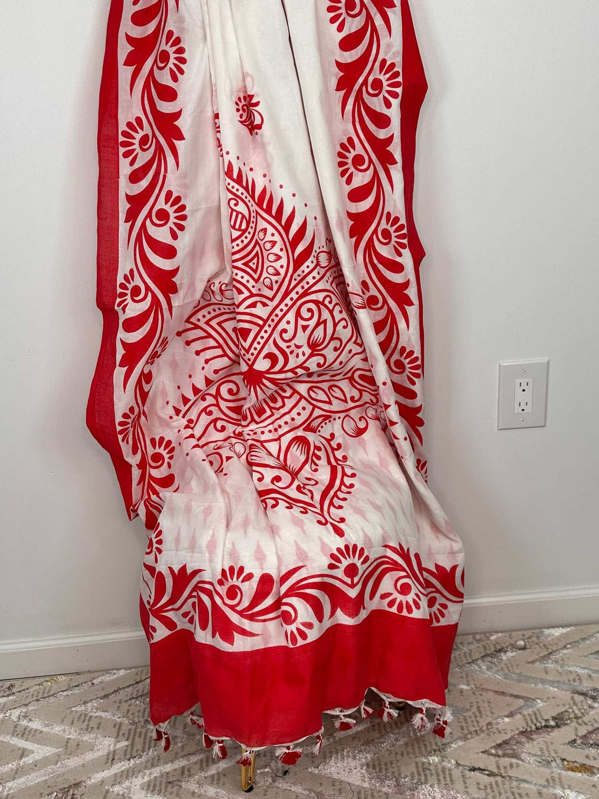 Boishakh special saree with running blouse