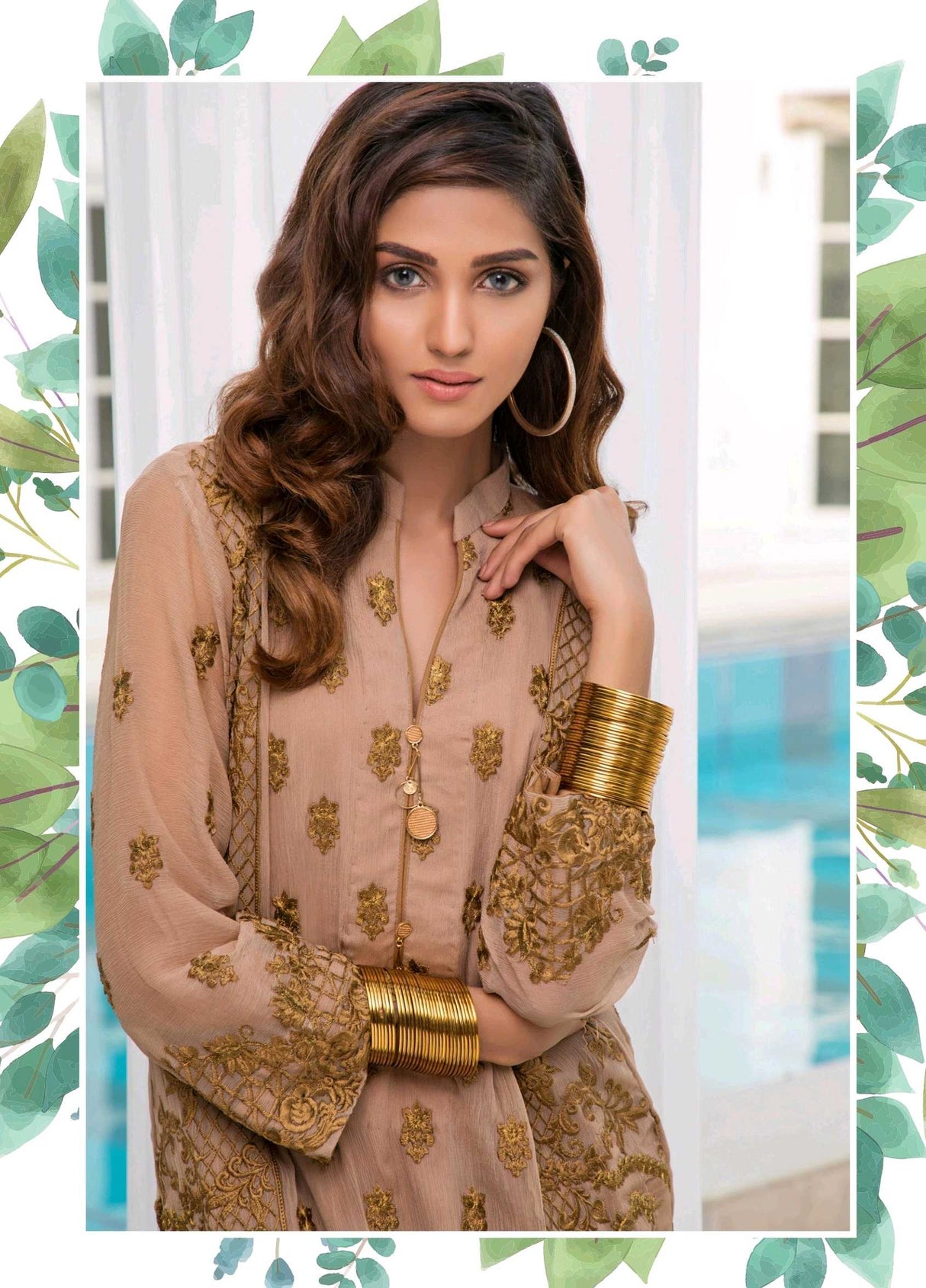 Merakish Embroidered Fancy Kurti 2019-100% Original Guaranteed