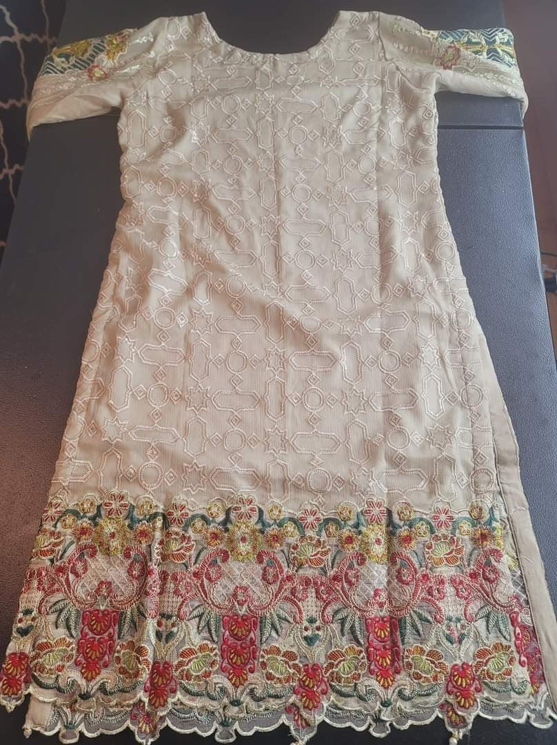 Pakistani Stitched Embroidery Party Wear Dresses Ready To Ship
