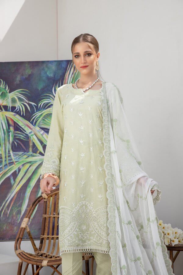 Zainab Fazlani Embroidered Festive Lawn Collection 2021 -100% Original Guaranteed