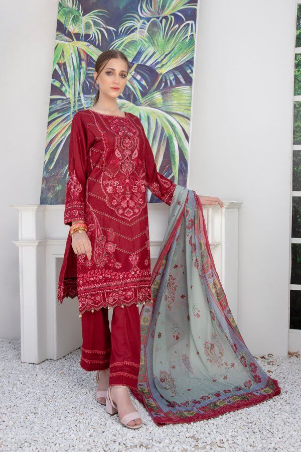 Zainab Fazlani Embroidered Festive Lawn Collection 2021 -100% Original Guaranteed