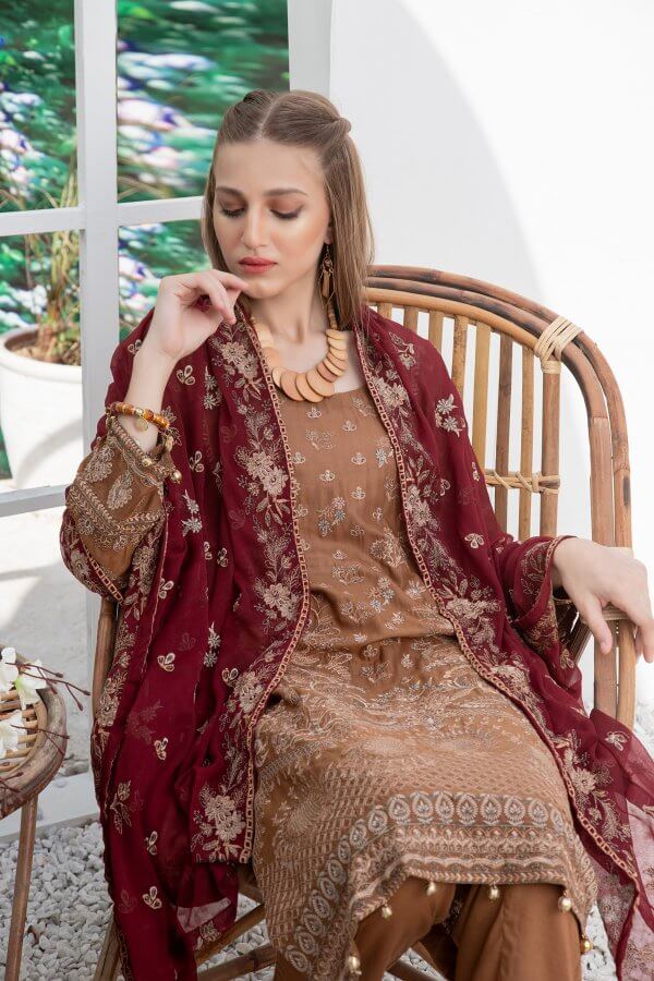Zainab Fazlani Embroidered Festive Lawn Collection 2021 -100% Original Guaranteed
