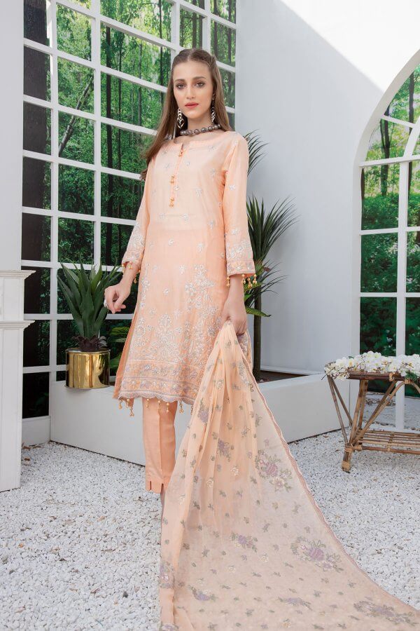 Zainab Fazlani Embroidered Festive Lawn Collection 2021 -100% Original Guaranteed