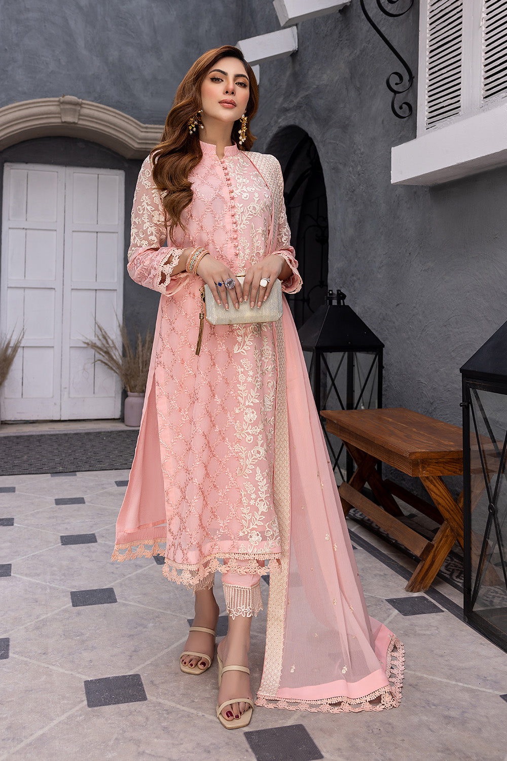 Azure Luxury Chiffon Eid Collection 100% Original