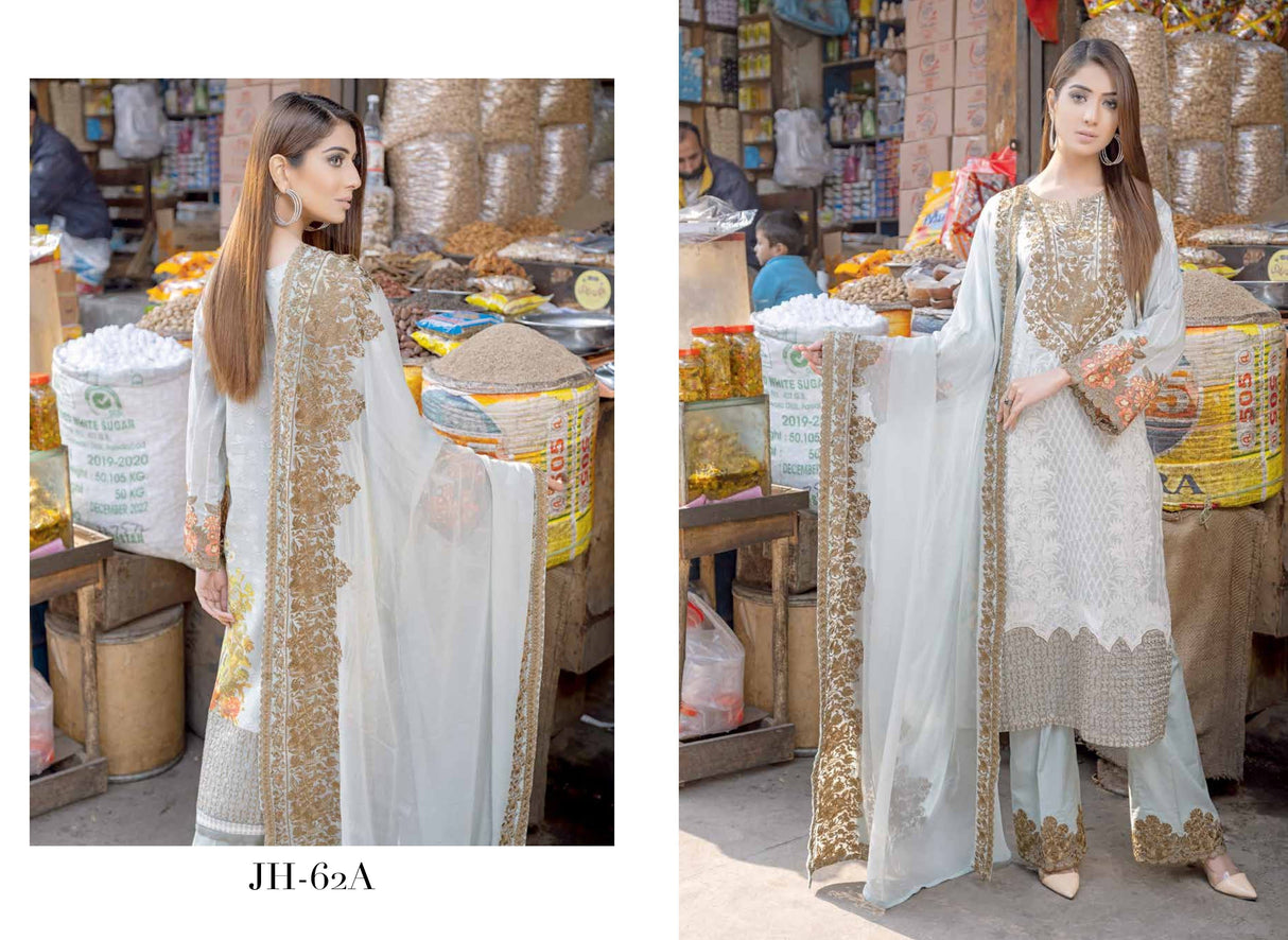 Johra Marry Gold Emb Swiss-100% Original Guaranteed-100% Original Guaranteed