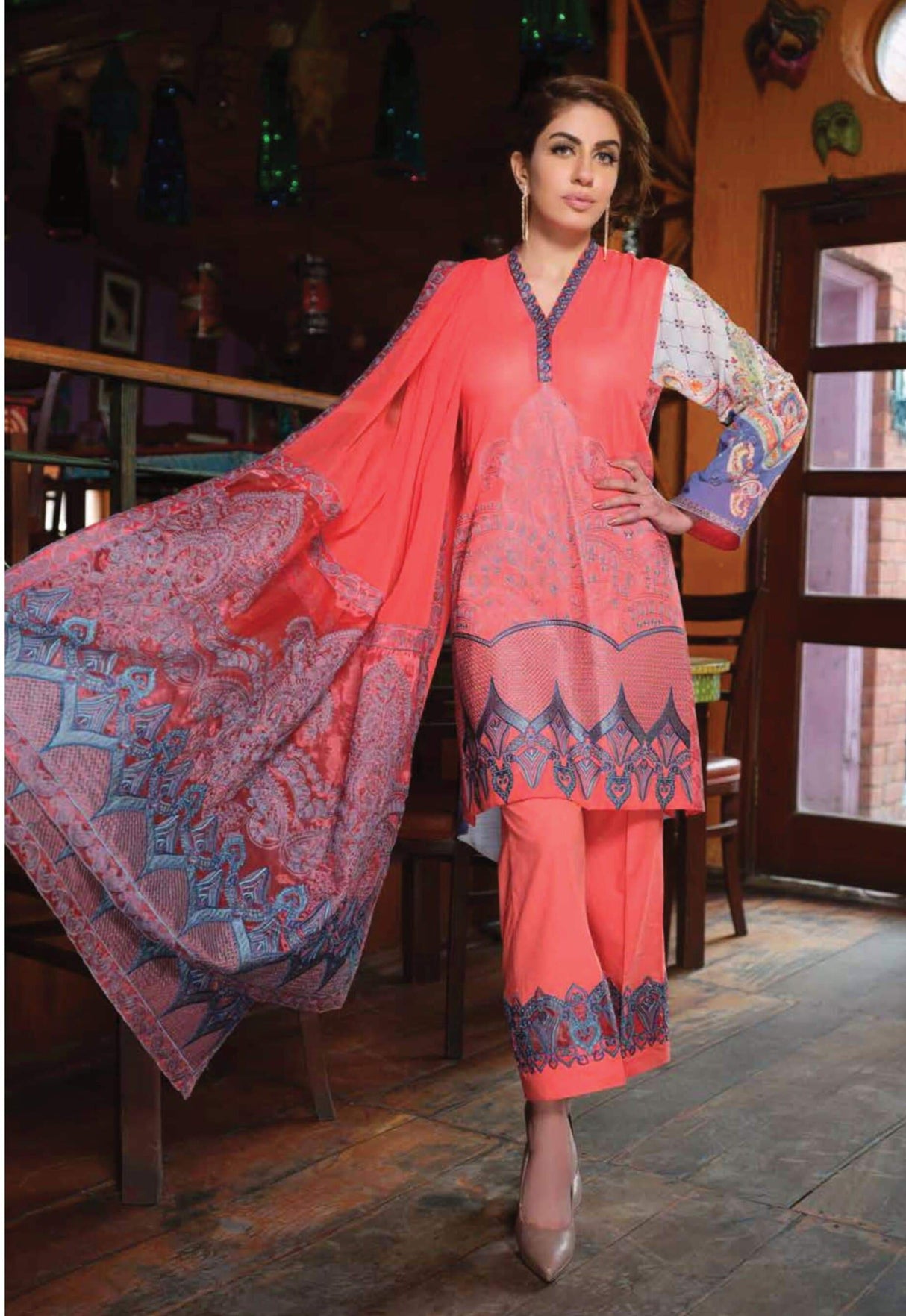 Johra Premium Embroidered Lawn 100% Original