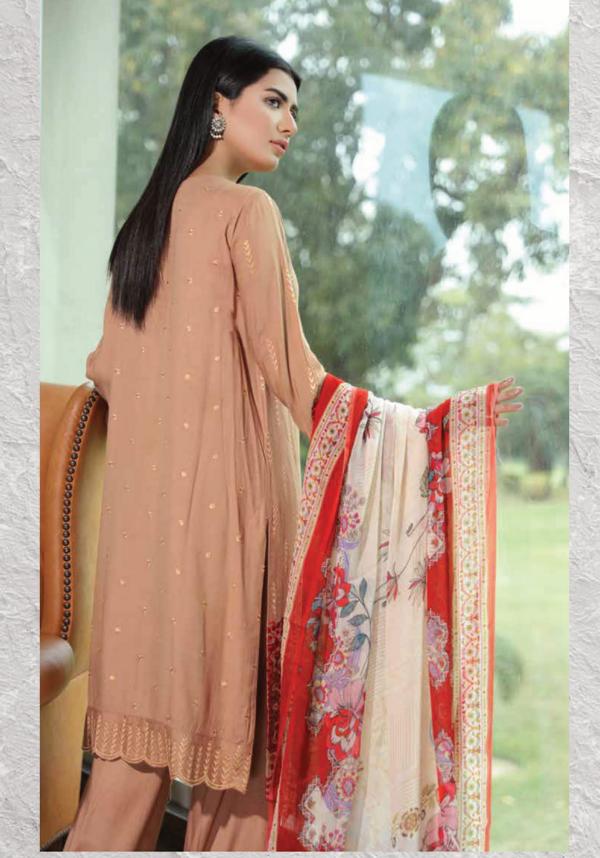 Johra Ajmi Embroidered Lawn Collection-100% Original Guaranteed