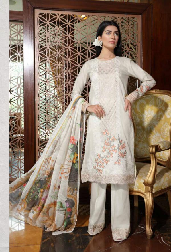 Johra Ajmi Embroidered Lawn Collection-100% Original Guaranteed