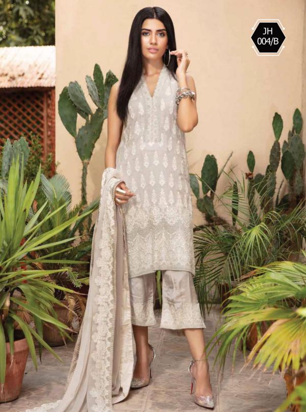 Johra Luxury Chiffon Embroidered 2020 -100% Original Guaranteed