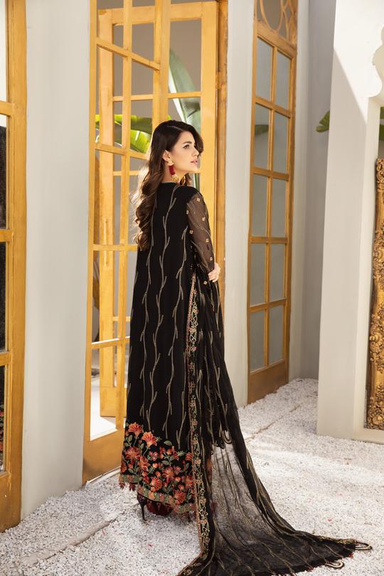 Aliezh By Bilal's Embroidery Chiffon Embroidered Collection 2021 -100% Original Guaranteed