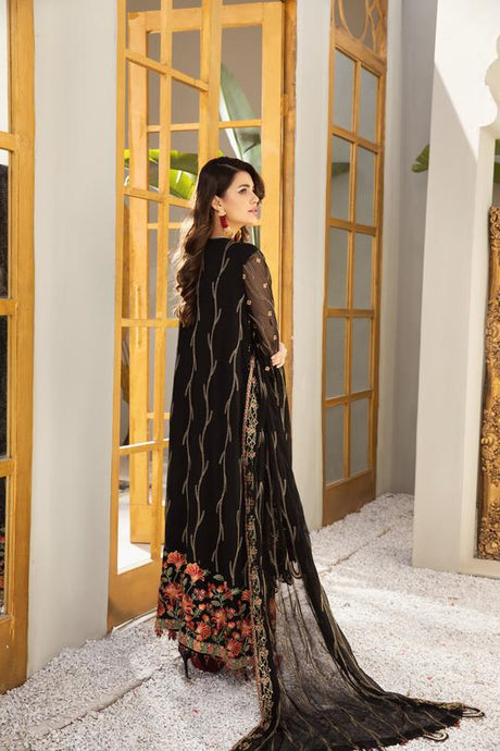 Aliezh By Bilal's Embroidery Chiffon Embroidered Collection 2021 -100% Original Guaranteed