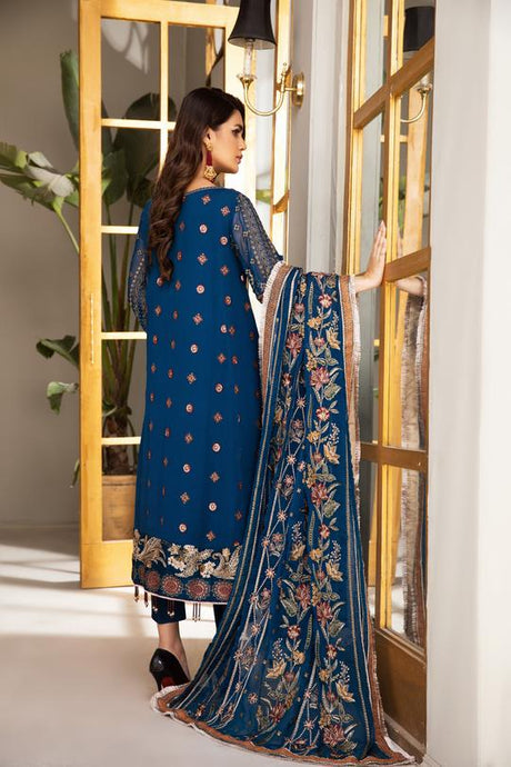 Aliezh By Bilal's Embroidery Chiffon Embroidered Collection 2021 -100% Original Guaranteed
