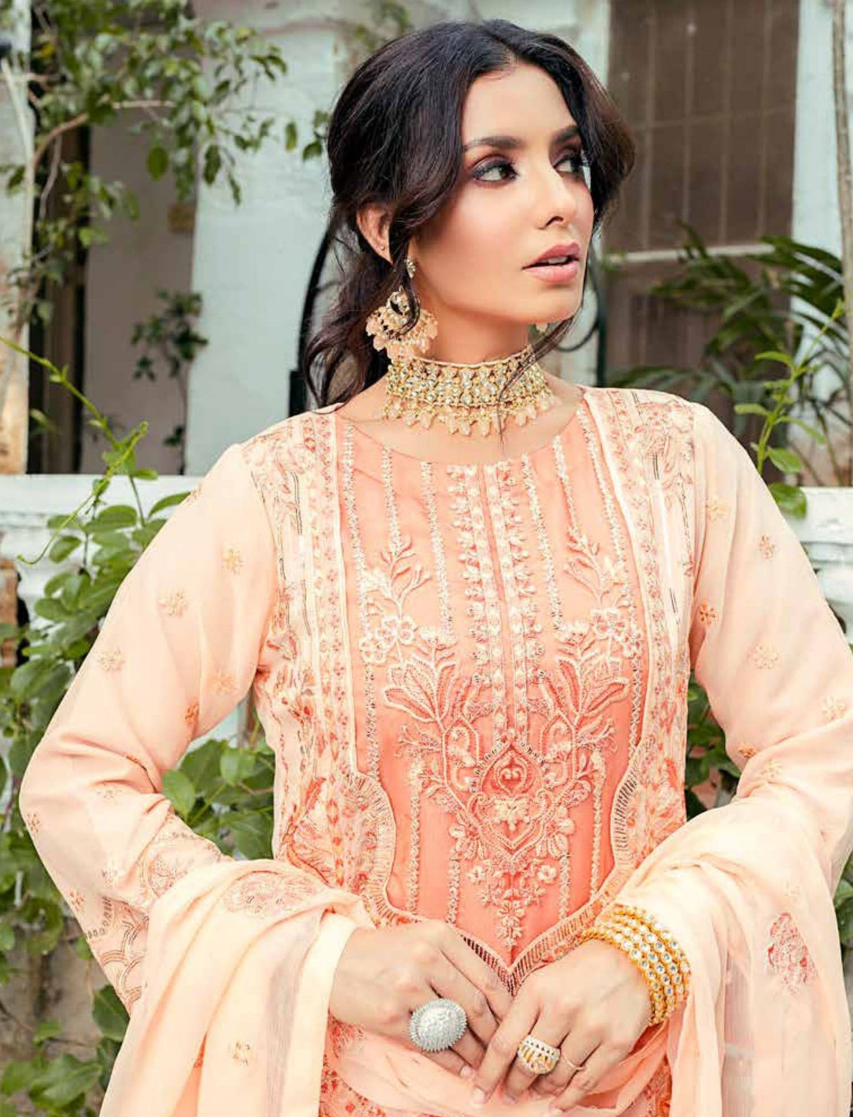 Manha by Mi-Creation Luxury Embroidered Collection-100% Original